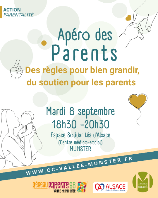 Affiche Apéro parents : des règles pour bien grandir