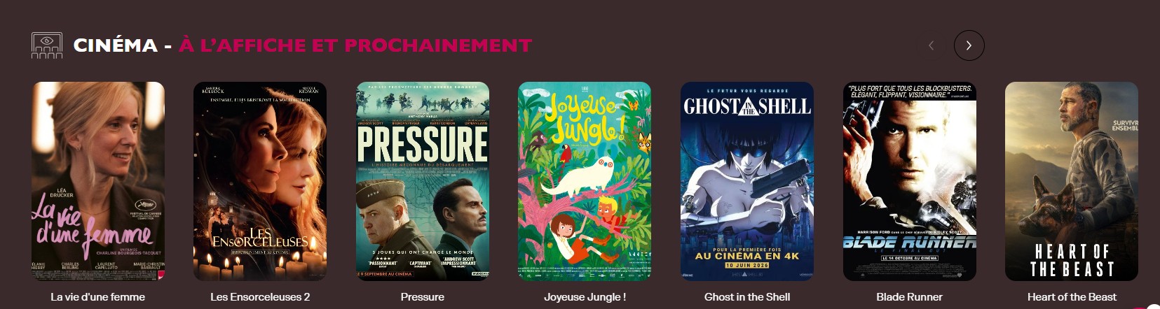 films à l'affiche films à l'affiche